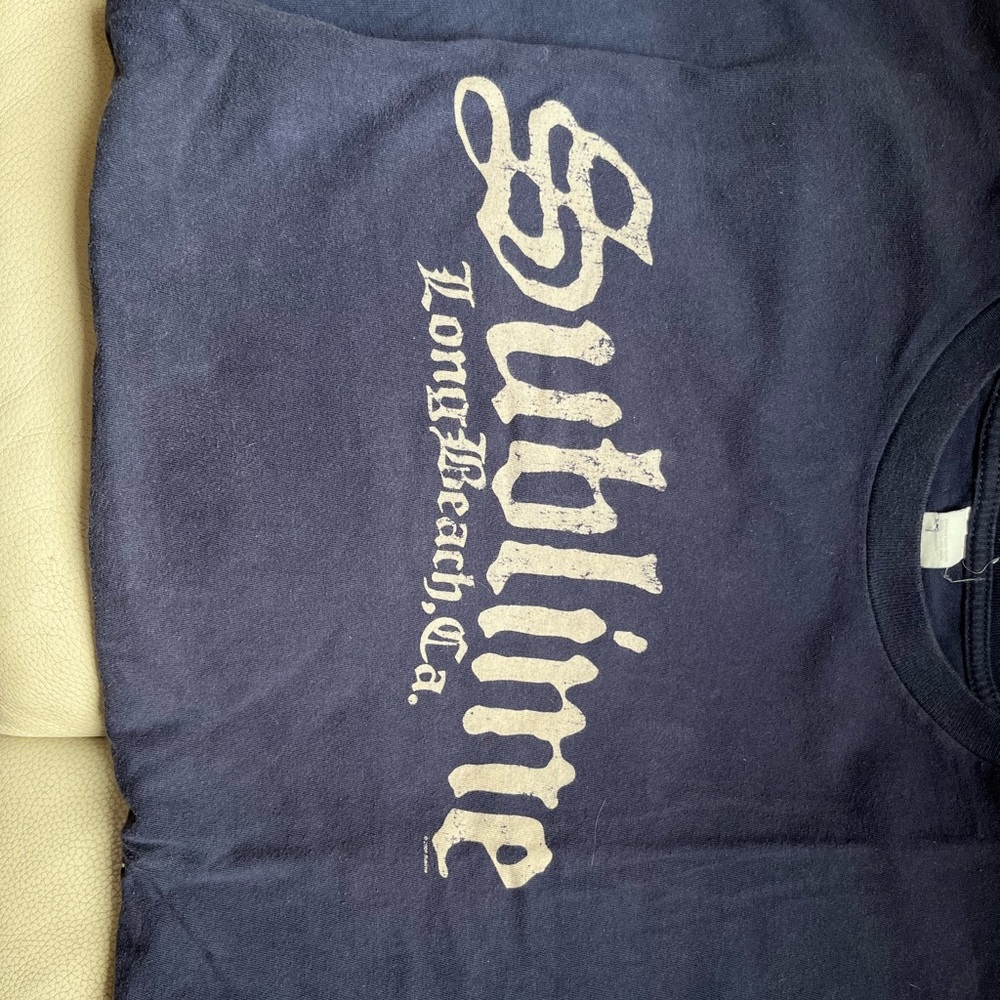Sublime 4 XL concert t shirt